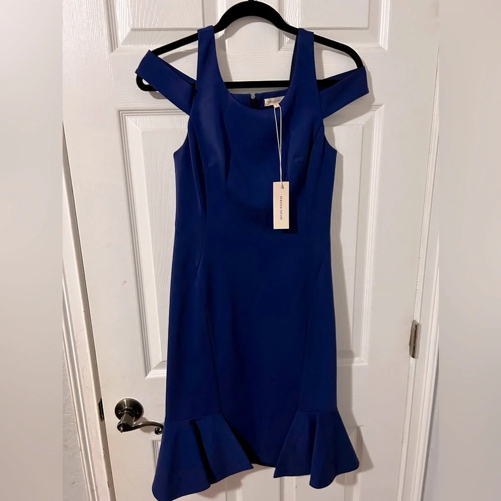 Rebecca Tylor Dress, color blue, size 4. - Picture 1 of 4